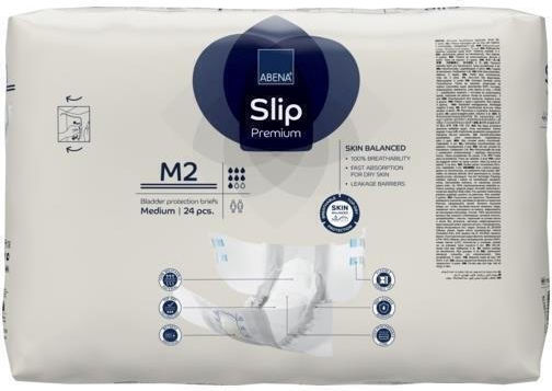 Abena Slip Premium Incontinence Diapers Medium 24pcs