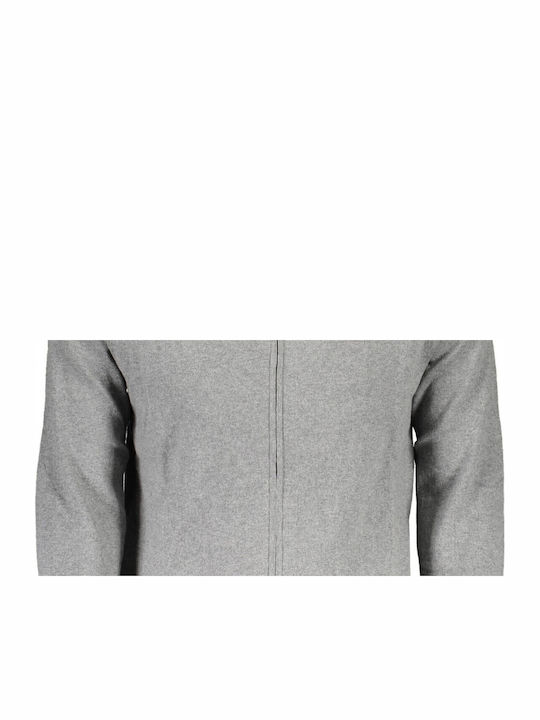Cardigan Tricotat pentru Bărbați Gri
