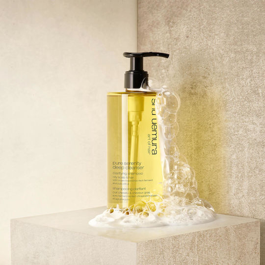 Shu Uemura Pure Serenity Шампоан за Чувствителен Скалп за Мазнинисти Коси 400мл