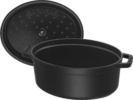 Staub Oval Cocotte Dutch Oven Oval Cast Iron 33x33cm 1pcs