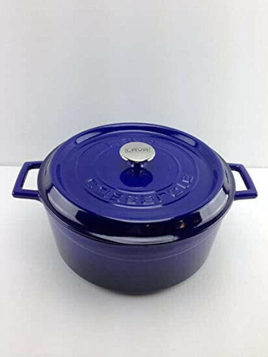Lava Dutch Oven Blue 28x28cm 1Stück
