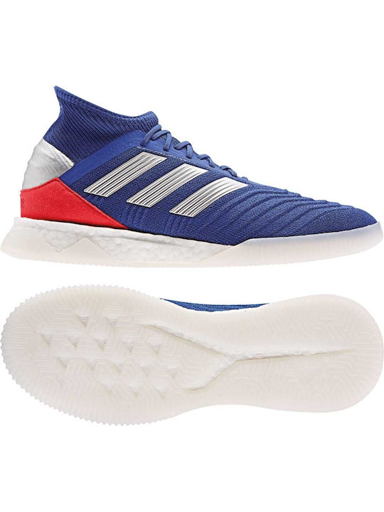 Adidas Predator 19.1 Înalt Pantofi de Fotbal de futsal Albastre