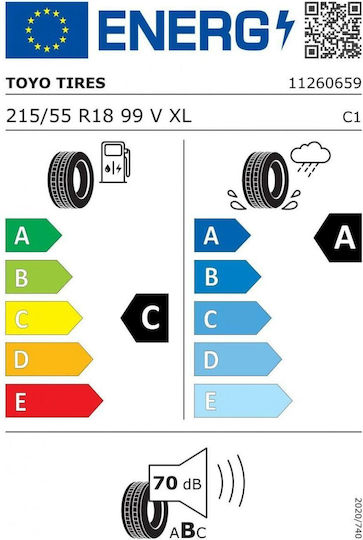 Toyo Proxes Comfort 215/55R18 99E-Commerce-Website XL Sommerreifen Reifen für Passagier Auto