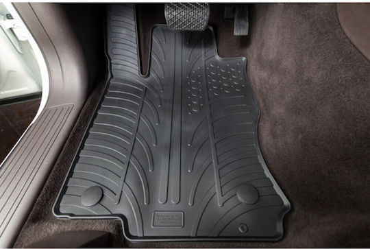 Gledring Set of Front and Rear Mats 4pcs Tray Type for Skoda Yeti 2013+ Black