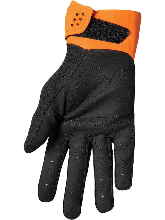 Thor MX Spectrum Summertime Μotocross Gloves Orange/Black