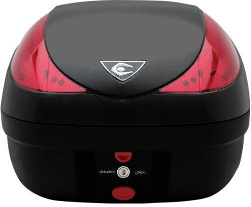 Coocase Wizard V36-B Basic Мотоциклетна Куфара 36л Черна