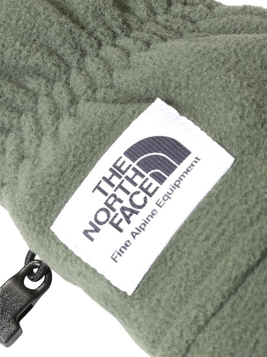 The North Face Etip Recycled Kaki Fleece Manusi