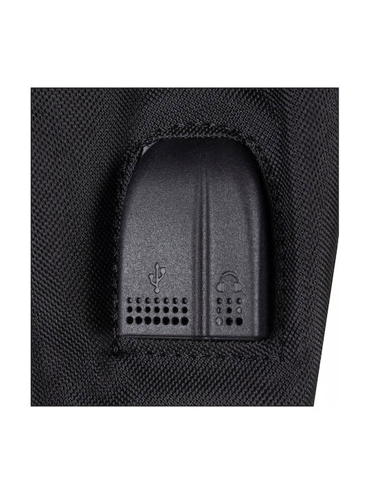 Kruzzel Backpack Αδιάβροχο 19lt Μαύρο