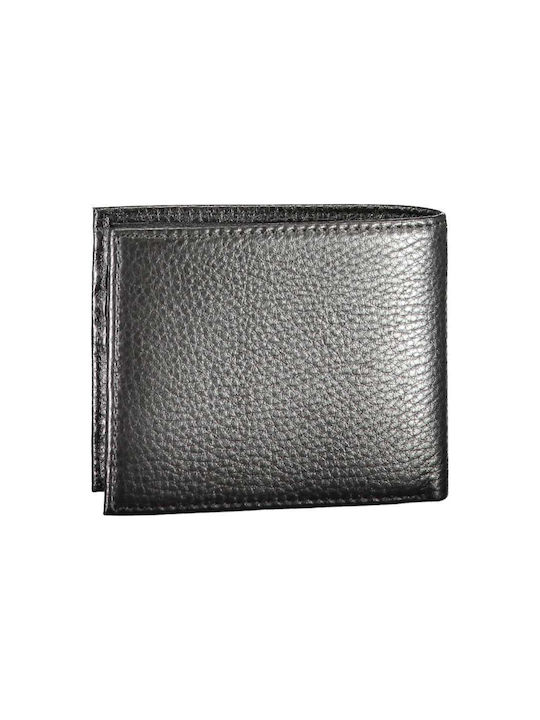 Tommy Hilfiger Men's Leather Coin Wallet Black