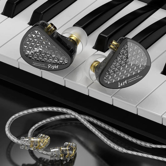 KZ In-ear headphones In Ear AS16 Pro Black