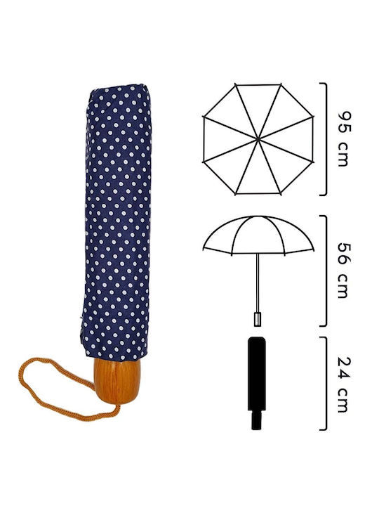 Umbrelă de ploaie Compact Albastru marin