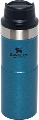 Stanley Trigger Action Travel Mug Sticlă Termos Oțel inoxidabil Fără BPA Hammertone Lake 350ml