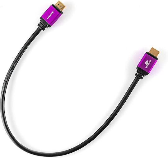 Spacetronik SH-SPR030 HDMI 2.1 Cable HDMI male - HDMI male 3m Purple