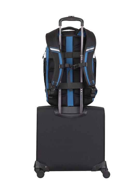 Rivacase Mercantour Чанта Раница 15.6" Black / Blue