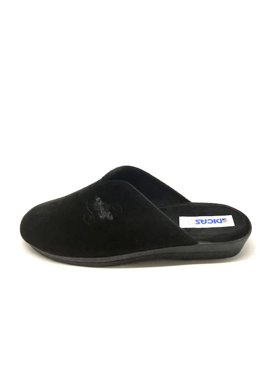 Dicas 46060 Anatomic Women's Slippers In Black Colour