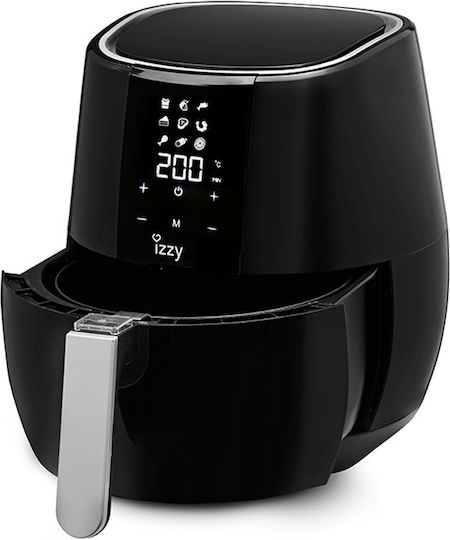 Izzy Air Fryer 4.5lt Μαύρο IZ-8206