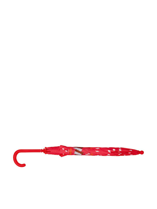 Die Spiegelburg Kinder Regenschirm Gebogener Handgriff Magic Pony Rot