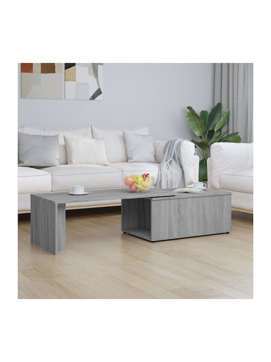 Rectangular Wooden Coffee Table Sonoma L150xW50xH35cm