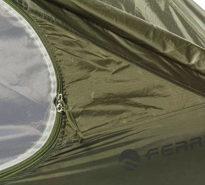 Ferrino Grit 2 Σκηνή Camping Igloo Χακί με Διπλό Πανί 4 Εποχών για 2 Άτομα 210x135x105εκ.