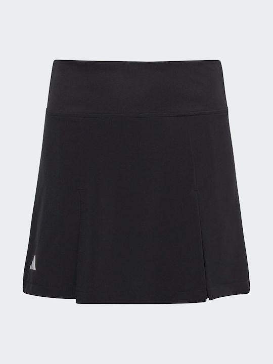 Παιδική Πλισέ Φούστα Μονόχρωμη Μαύρη Tennis Pleated