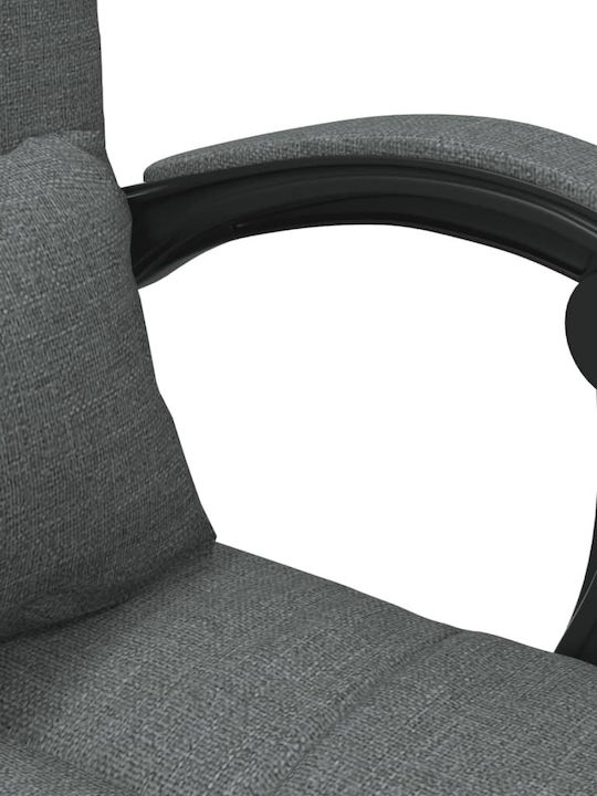 vidaXL Vdxl Bürostuhl Mit Einstellbaren Armen Dunkelgrau