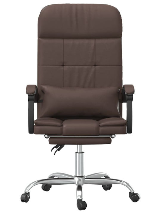 vidaXL Vdxl Office Chair Massage Brown