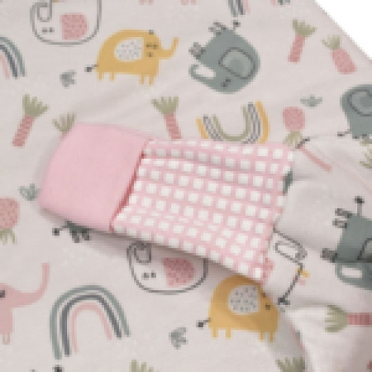 Tender Winter Sleeping Bag with Feet Elephants 2.5 Tog Beige with Detachable Sleeves