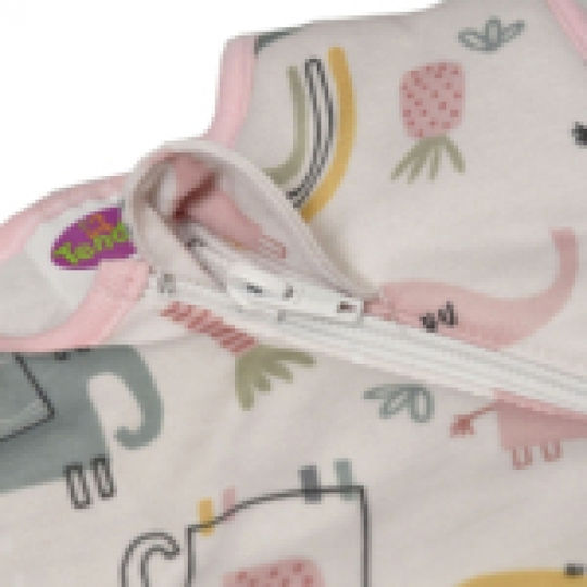 Tender Winter Sleeping Bag with Feet Elephants 2.5 Tog Beige with Detachable Sleeves