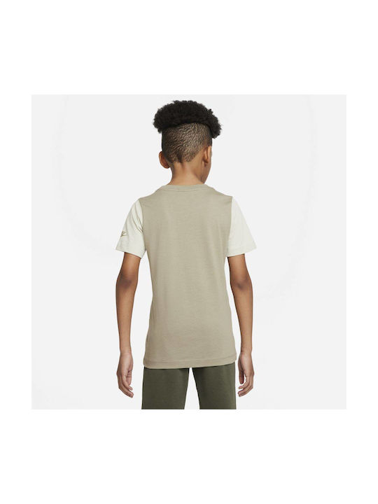 Nike Kinder-T-Shirt Khaki