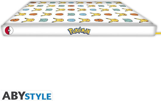 Abysse Pokemon Starters Notebook 180 Sheets A5 Multicolour