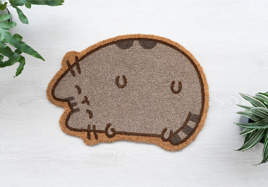 Grupo Erik Πατάκι Εισόδου από Κοκοφοίνικα Pusheen Μπεζ 40x60εκ.