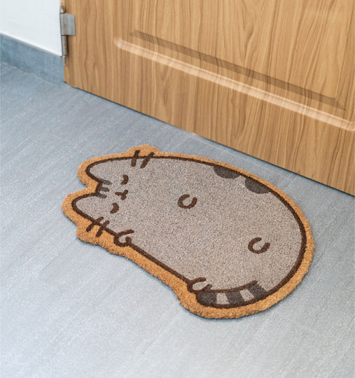 Grupo Erik Πατάκι Εισόδου από Κοκοφοίνικα Pusheen Μπεζ 40x60εκ.