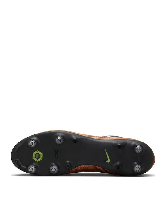 Nike Phantom GT2 Academy Ποδοσφαιρικά Παπούτσια με Τάπες SG-Pro Metallic Copper / Black Nike Phantom GT2 Academy Ποδοσφαιρικά Παπούτσια με Τάπες SG-Pro Metallic Copper / Black