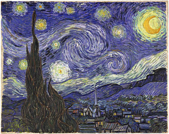 Van Gogh Ξαστεριά Puzzle 2D 1500 Piese