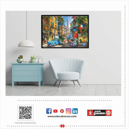 The Old Streets of Paris Puzzle 2D 4000pcs