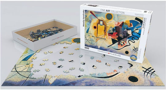 Yellow Red Blue by Kandinsky Wassily Puzzle 2D 1000pcs