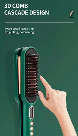 Kemei KM-2237 Hair Straightener with Ceramic Plates Ionic 30W