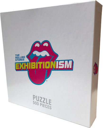 Rolling Stones - Exhibitionism Round Puzzle 2D 500pcs RSPUZZLE01
