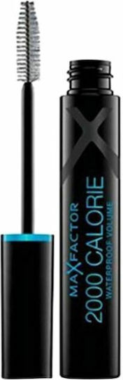 Max Factor 2000 Calorie Waterproof Volume Mascara pentru Volum Negru Maro 9ml