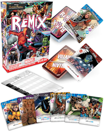 Επιτραπέζιο Παιχνίδι Marvel Remix για 2-6 Παίκτες 12+ Ετών (EN) WizKids