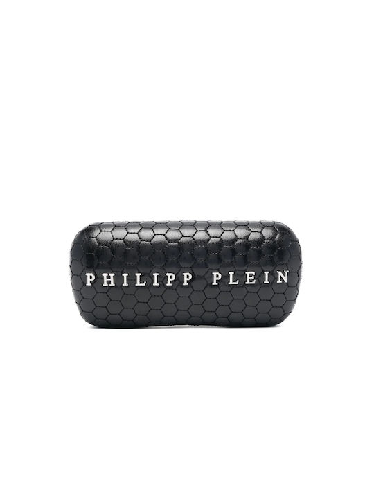 Philipp Plein Herren Sonnenbrille mit Gray Kunststoff Gestell und Gray Linse SPP011V 703X