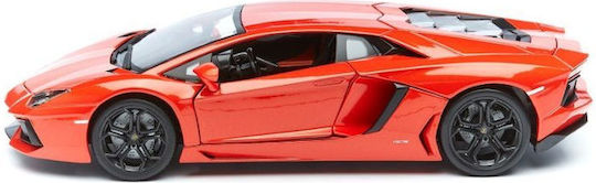 Bburago Car Lamborghini Aventador LP - Orange 1:18 For 10+ Years Old