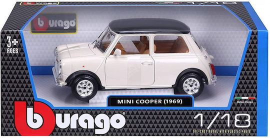 Bburago Mini Cooper Αυτοκινητάκι 1:18 για 3+ Ετών