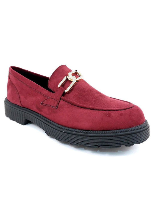 WOMEN'S MOCASINE Bordeaux CAMEO - Bordeaux