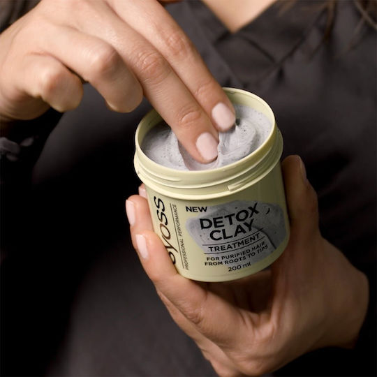 Syoss Detox Clay Μάσκα Μαλλιών για Επανόρθωση με Άργιλο 200ml