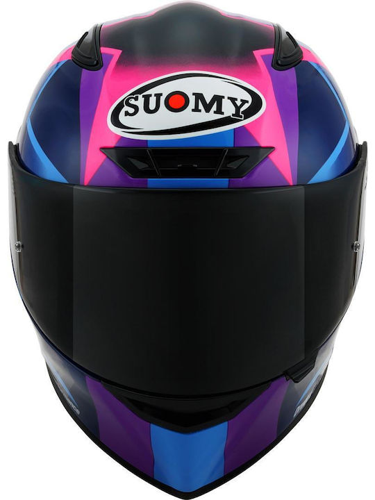 Suomy Track-1 Replica Suomy Motorradhelm Volles Gesicht ECE 22.06 Gewicht 1350gr