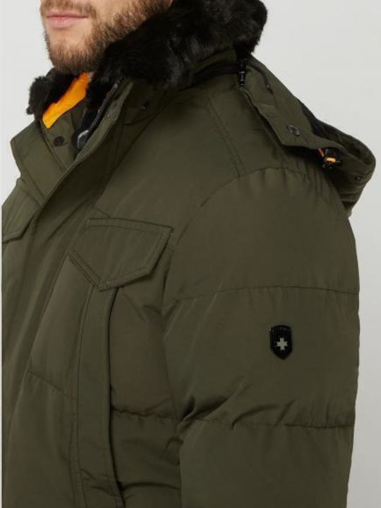 Seamaster Χειμωνιάτικο Μπουφάν Puffer Χακί
