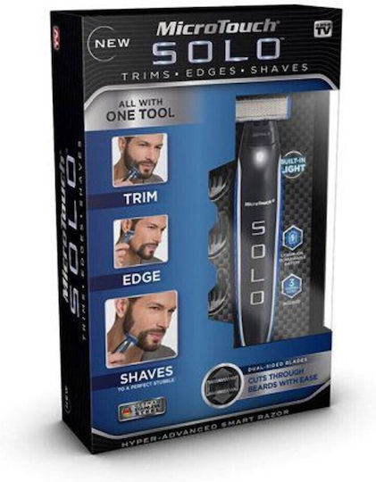 MicroTouch Solo Rotating Electric Shaver Face / Body Rechargeable