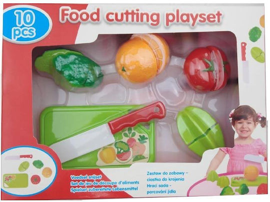 Lebensmittelspielzeug Obst & Gemüse 10τμχ