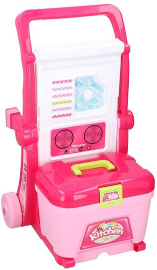 Eddy Toys Κουζίνα Καρότσι με Βαλιτσάκι για 3+ Ετών 40τμχ